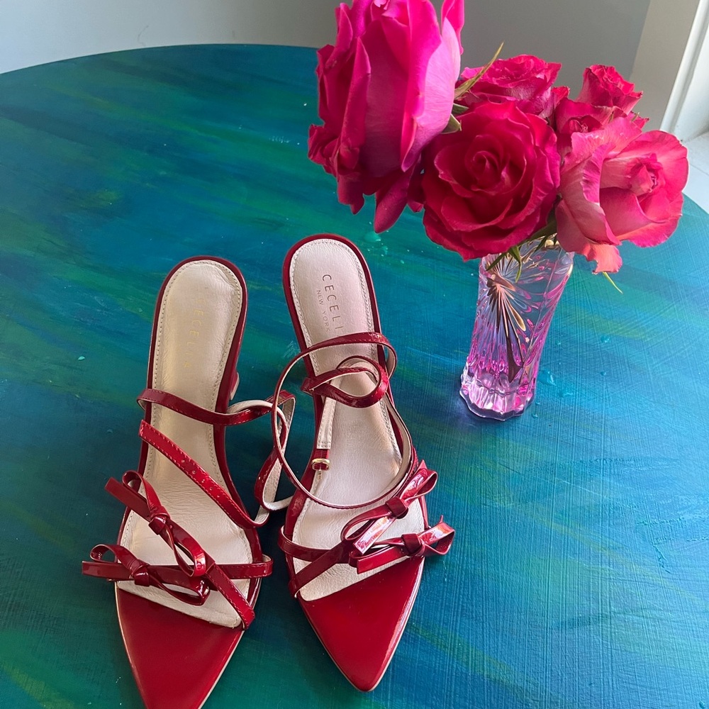 Cecelia Red Strappy Heee